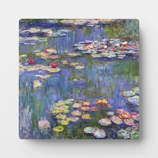 Claude Monet - Water Lilies / Nympheas Fotoplatte (Vorderseite)