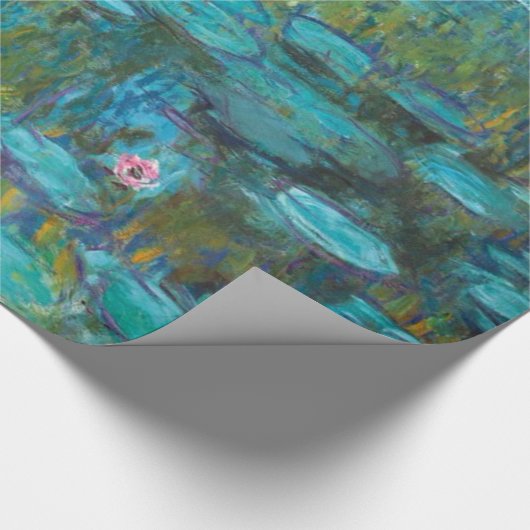 Claude Monet Water Lilies Nymphéas Gallery Geschenkpapier (Ecke)