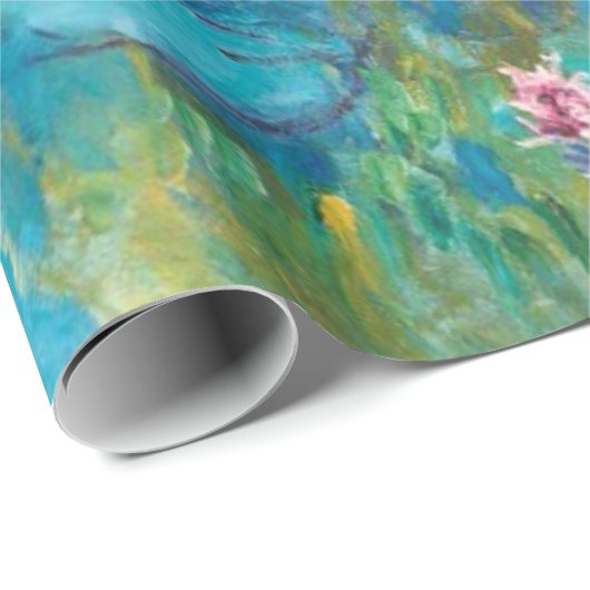 Claude Monet Water Lilies Nymphéas Gallery Geschenkpapier (Rolleneckpunkt)