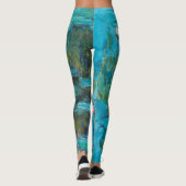 Claude Monet Water Lilies Nymphéas Gallery Leggings (Rückseite)