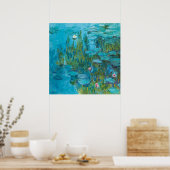 Claude Monet Water Lilies Nymphéas Gallery Poster (Küche)