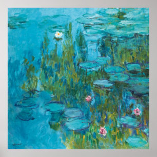 Claude Monet Water Lilies Nymphéas Gallery Poster