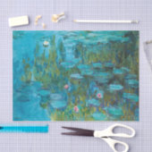 Claude Monet Water Lilies Nymphéas Gallery Seidenpapier (Handwerk)