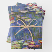 Claude Monet - Water Lilies / Nympheas Geschenkpapier Set (Beispiel)
