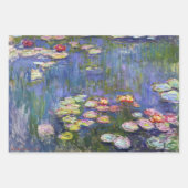Claude Monet - Water Lilies / Nympheas Geschenkpapier Set (Vorderseite 3)