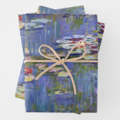 Claude Monet - Water Lilies / Nympheas Geschenkpapier Set (Beispiel)