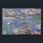 Claude Monet - Water Lilies / Nympheas Geschirrtuch<br><div class="desc">Water Lilies / Nympheas - Claude Monet,  1916</div>