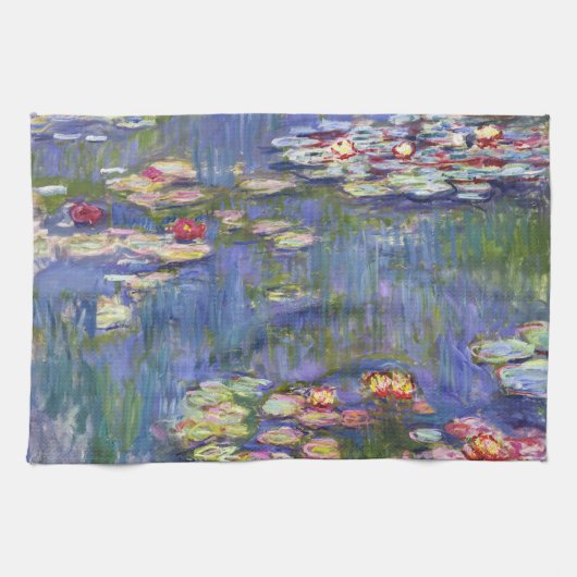 Claude Monet - Water Lilies / Nympheas Geschirrtuch (Horizontal)