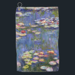 Claude Monet - Water Lilies / Nympheas Golfhandtuch<br><div class="desc">Water Lilies / Nympheas - Claude Monet,  1916</div>