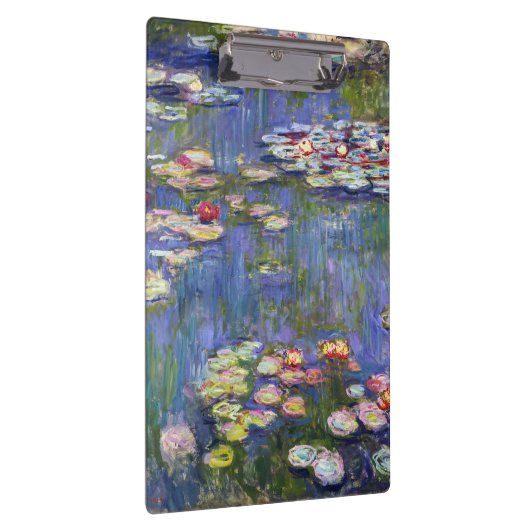 Claude Monet - Water Lilies / Nympheas Klemmbrett (Rechts)