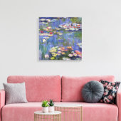 Claude Monet - Water Lilies / Nympheas Leinwanddruck (Insitu (Wohnzimmer))