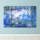 Claude Monet - Water Lilies Nympheas Leinwanddruck (Insitu (Holzboden))