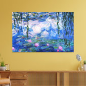 Claude Monet - Water Lilies Nympheas Leinwanddruck (Insitu (Wohnzimmer))