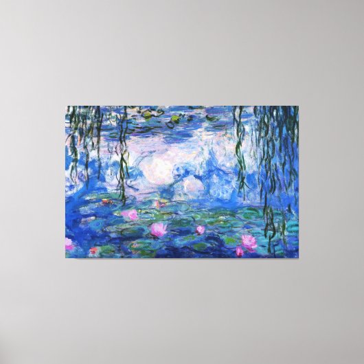 Claude Monet - Water Lilies Nympheas Leinwanddruck (Vorderseite)