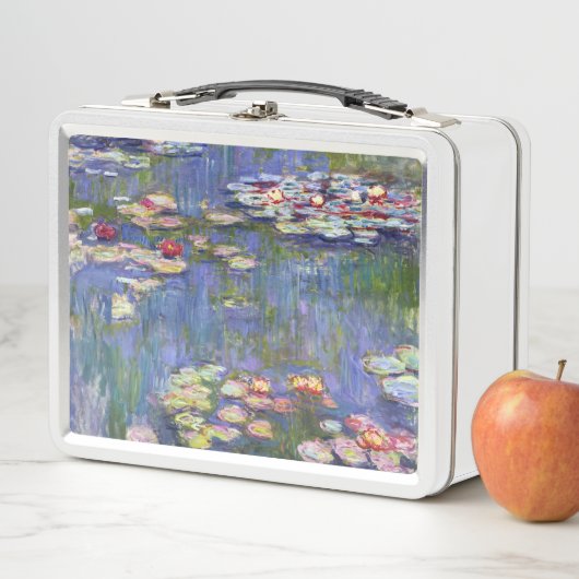 Claude Monet - Water Lilies / Nympheas Metall Brotdose (Beispiel)