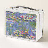 Claude Monet - Water Lilies / Nympheas Metall Brotdose (Rückseite)