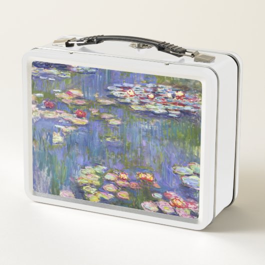 Claude Monet - Water Lilies / Nympheas Metall Brotdose (Rückseite)