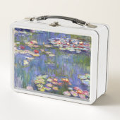 Claude Monet - Water Lilies / Nympheas Metall Brotdose (Vorderseite)