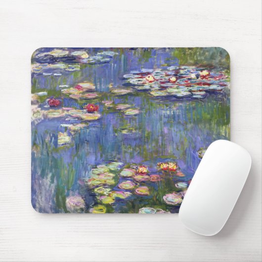Claude Monet - Water Lilies / Nympheas Mousepad (Mit Mouse)