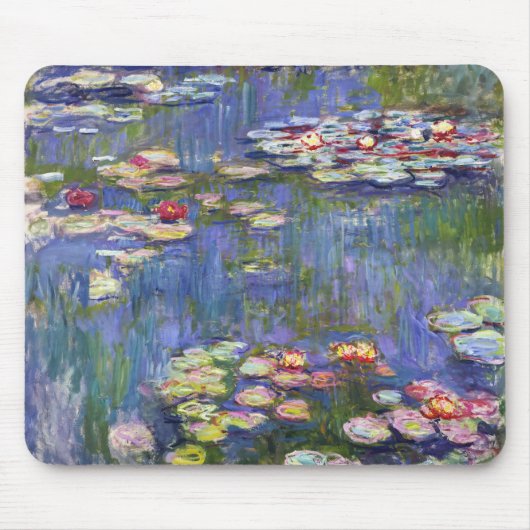Claude Monet - Water Lilies / Nympheas Mousepad (Vorne)