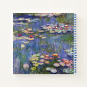 Claude Monet - Water Lilies / Nympheas Notizblock (Rückseite)
