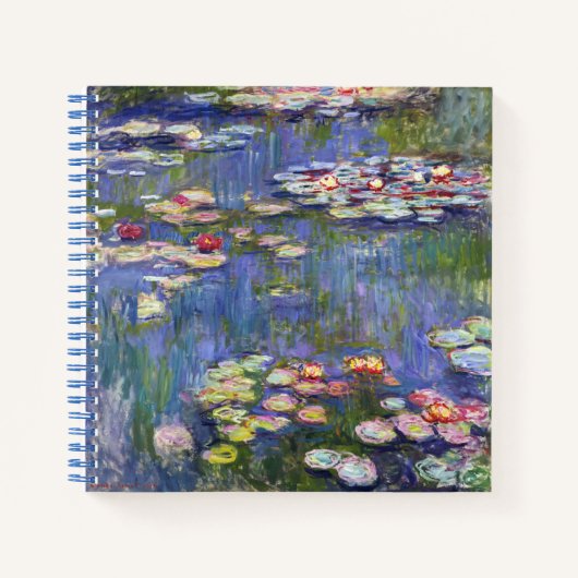 Claude Monet - Water Lilies / Nympheas Notizblock (Vorderseite)