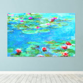 Claude Monet Water Lilies / Nymphéas Ölgemälde Leinwanddruck (Insitu (Holzboden))
