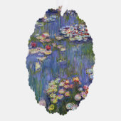 Claude Monet - Water Lilies / Nympheas Ornament Karte (Rechts)