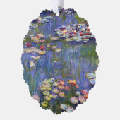 Claude Monet - Water Lilies / Nympheas Ornament Karte (Links)
