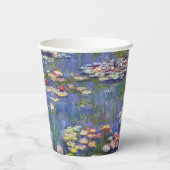 Claude Monet - Water Lilies / Nympheas Pappbecher (Rückseite)