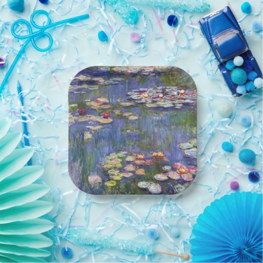 Claude Monet - Water Lilies / Nympheas Pappteller (Party)