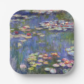 Claude Monet - Water Lilies / Nympheas Pappteller (Vorderseite)