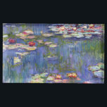 Claude Monet - Water Lilies / Nympheas Platzkartenhalter<br><div class="desc">Water Lilies / Nympheas - Claude Monet,  1916</div>