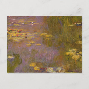 Claude Monet   Water Lilies Nympheas Postkarte