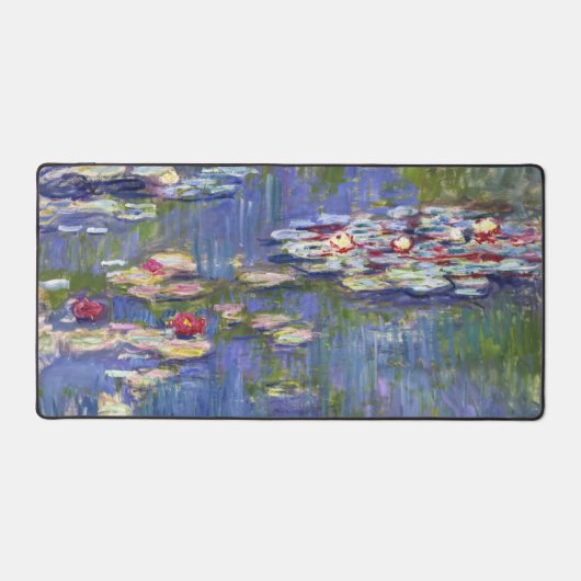 Claude Monet - Water Lilies / Nympheas Schreibtischunterlage (Vorderseite)