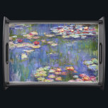 Claude Monet - Water Lilies / Nympheas Serviertablett<br><div class="desc">Water Lilies / Nympheas - Claude Monet,  1916</div>