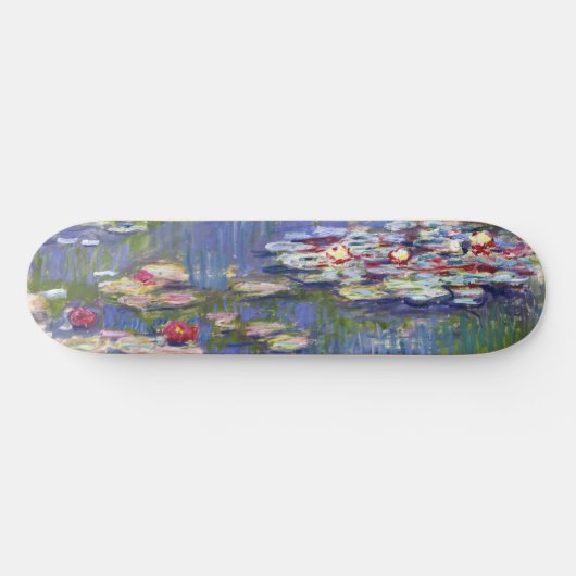Claude Monet - Water Lilies / Nympheas Skateboard (Horizontal)