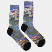 Claude Monet - Water Lilies / Nympheas Socken (Rechts)