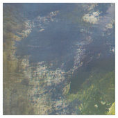 Claude Monet - Water Lilies / Nympheas Stoff (Nahaufnahme)