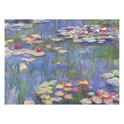 Claude Monet - Water Lilies / Nympheas Tischdecke (Vorderseite (Horizontal))