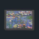 Claude Monet - Water Lilies / Nympheas Tri-fold Geldbeutel<br><div class="desc">Water Lilies / Nympheas - Claude Monet,  1916</div>