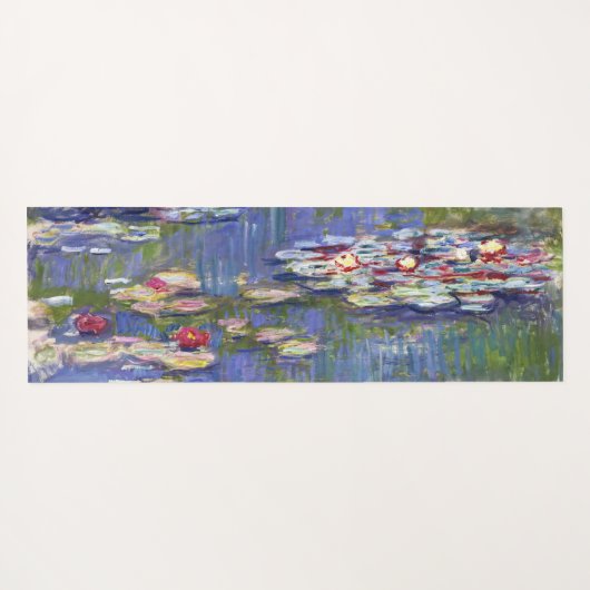 Claude Monet - Water Lilies / Nympheas Yogamatte (Rückseite (Horizontal))