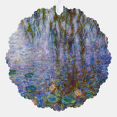 Claude Monet - Water Lilies Ornament Karte (Rückseite)