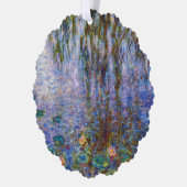 Claude Monet - Water Lilies Ornament Karte (Links)