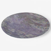 Claude Monet - Water Lilies Paper Pappteller (Schrägansicht)