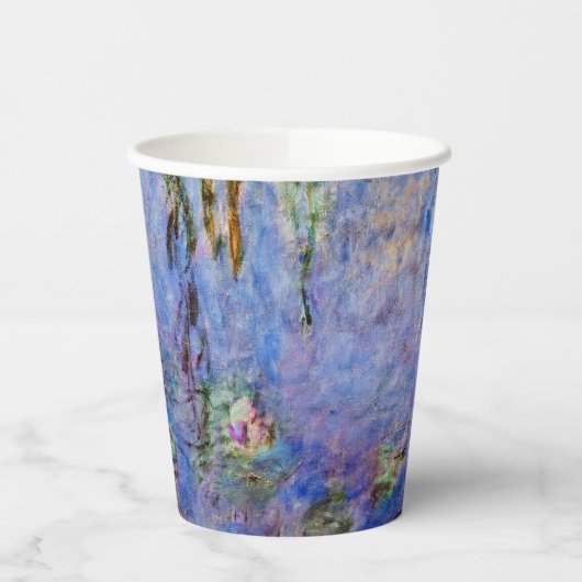 Claude Monet - Water Lilies Pappbecher (Links)