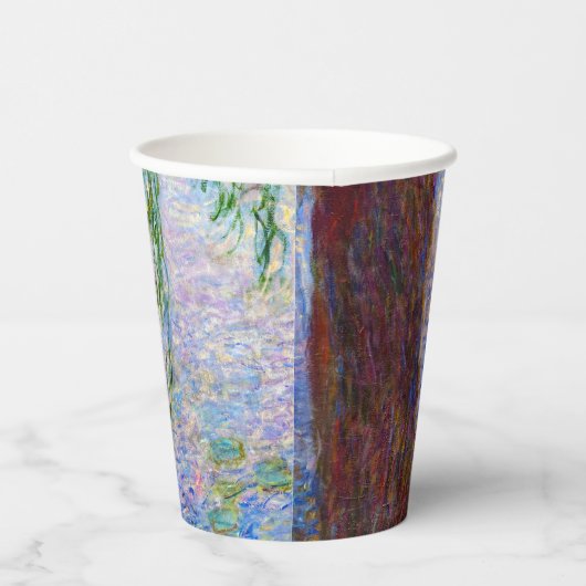 Claude Monet - Water Lilies Pappbecher (Rechts)