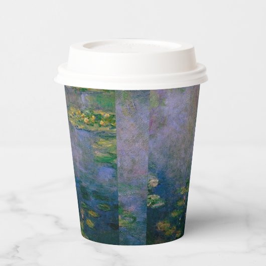 Claude Monet - Water Lilies Pappbecher (Links)