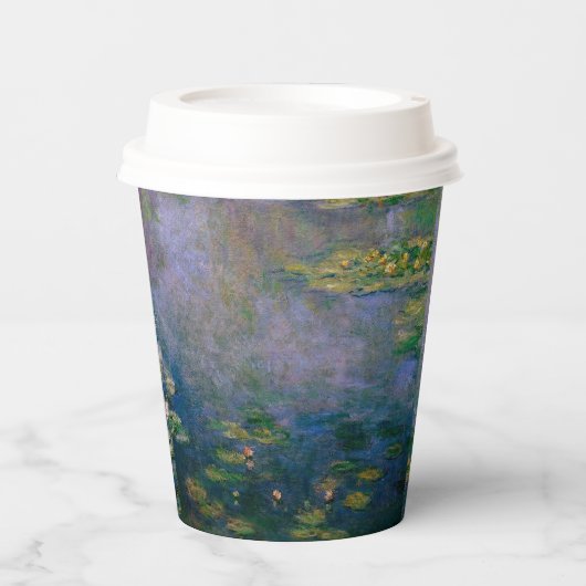 Claude Monet - Water Lilies Pappbecher (Vorderseite)