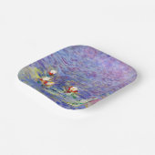 Claude Monet - Water Lilies Pappteller (Gewinkelt)